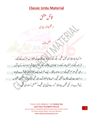qatil ishq novel 