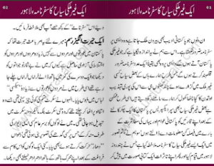 Aik Ghair Mulky Ka Safar Nama