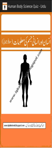 Human Body Science Quiz in Urdu 