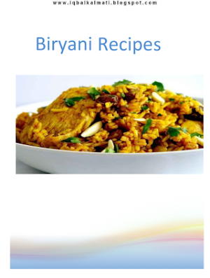 Biryani Recipes Method Collection in Urdu